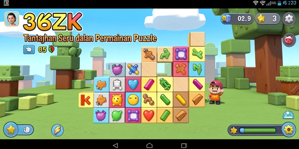 Tampilan gameplay seru dan menarik dari 365ZK.