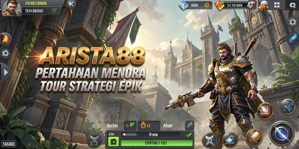 Tampilan gameplay yang menegangkan dan menarik di ARISTA88.