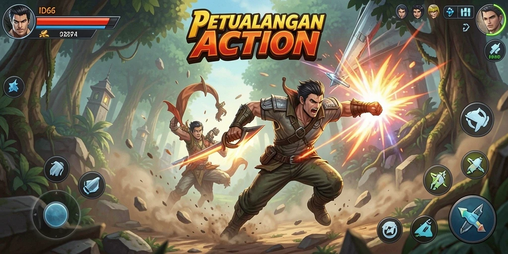 Gameplay intens dari ID66 yang menegangkan dan seru.