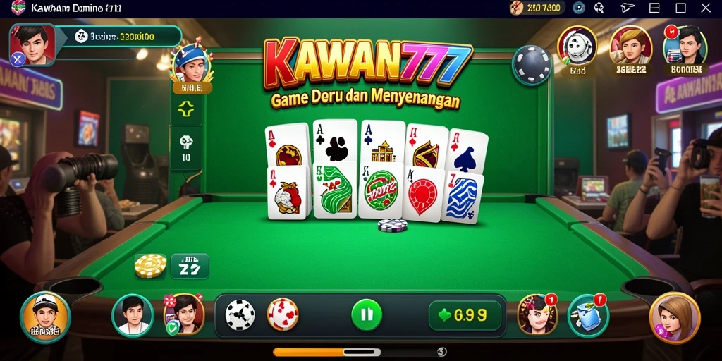 Tampilan gameplay seru di KAWAN777 dengan efek visual menawan.
