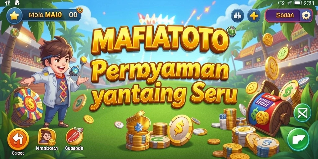Tampilan gameplay MAFIATOTO yang seru dan mengasyikkan.