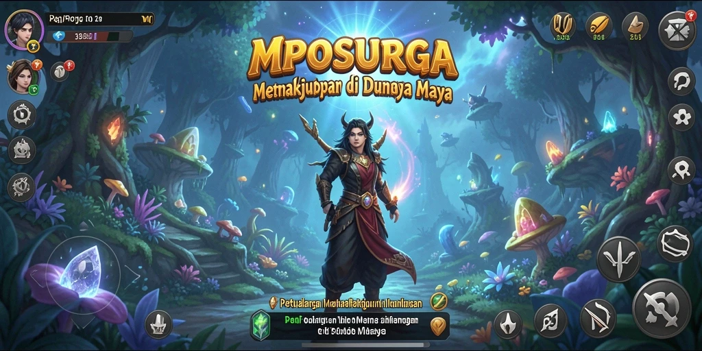 Gameplay petualangan seru di dalam dunia MPOSURGA.