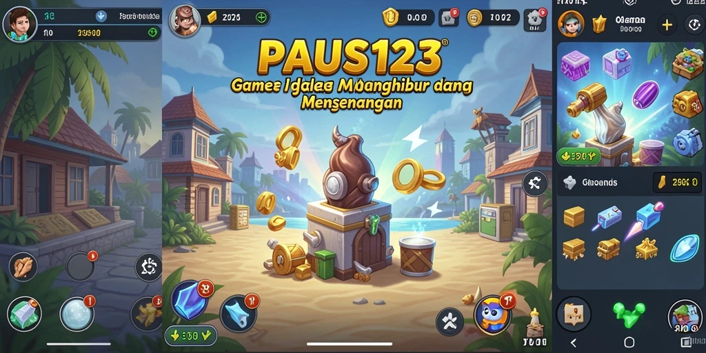 Tampilan gameplay <strong>PAUS123</strong> yang menarik dan menyenangkan.