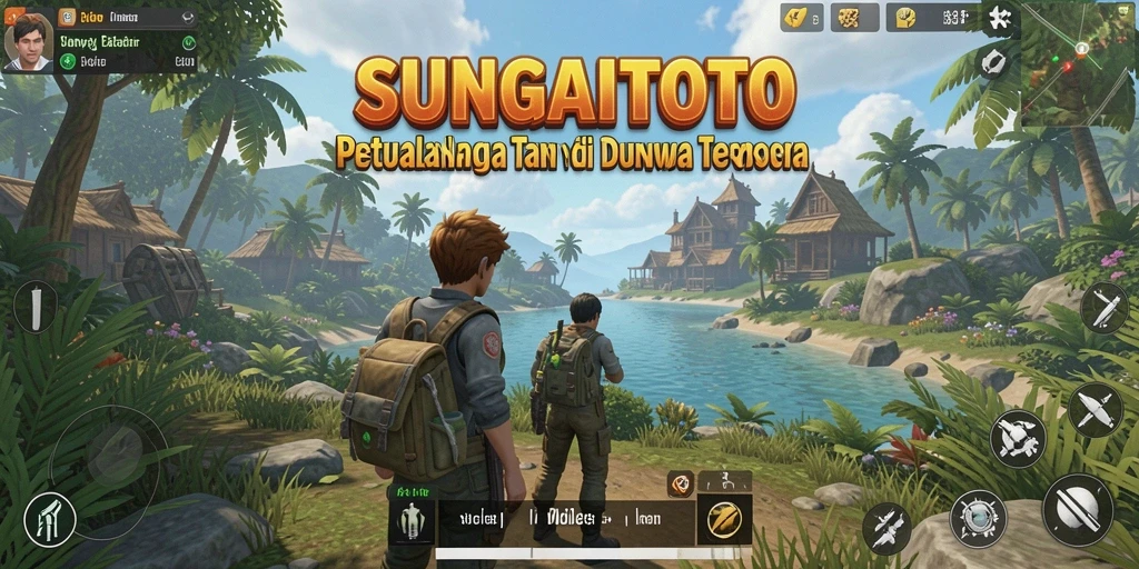 Screenshot SUNGAITOTO menampilkan gameplay imersif di dunia terbuka.