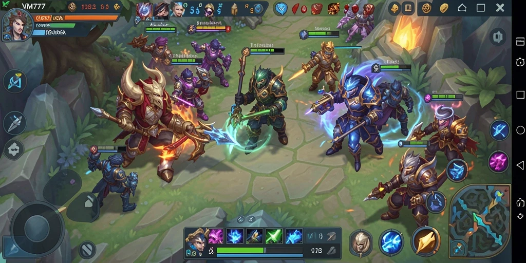 Gameplay seru dan kolaboratif dalam <strong>VM777</strong> MOBA.