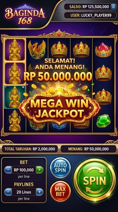 Proses unduh aplikasi di baginda168 yang cepat dan mudah.